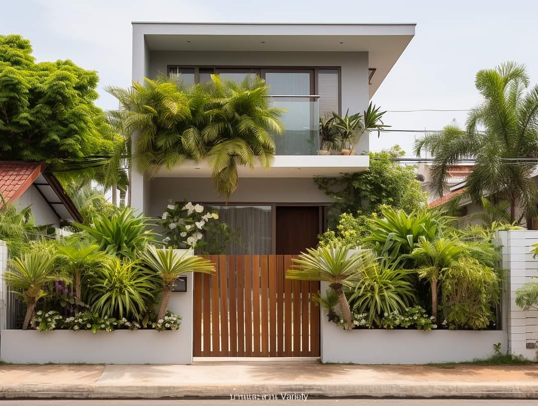 Thiết kế sân vườn trước nhà - zion's